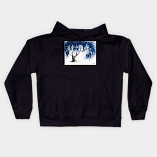 Blue Dream Tree Kids Hoodie